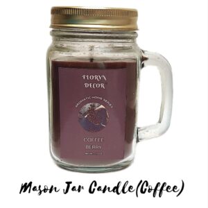 Mason Jar Candle Coffee