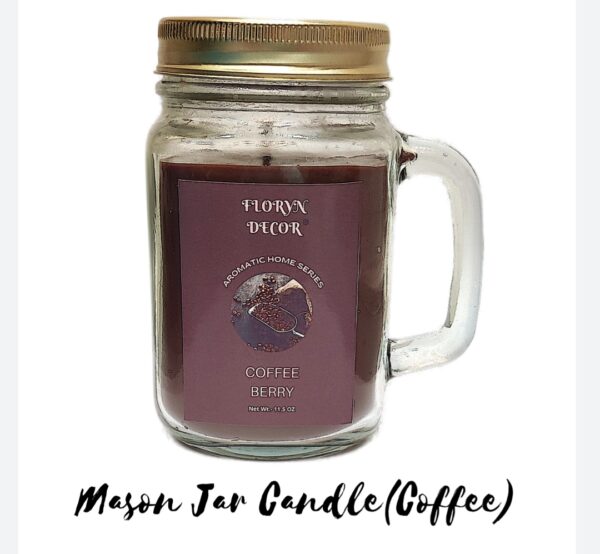 Mason Jar Candle Coffee