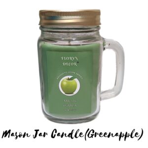 Mason Jar Candle (Greenapple)