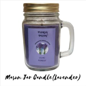 Mason Jar Candle (Lavender)