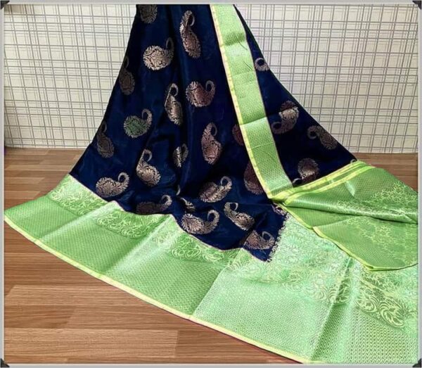 Banarasi Warm Silk Dyeble Soft Silk Saree