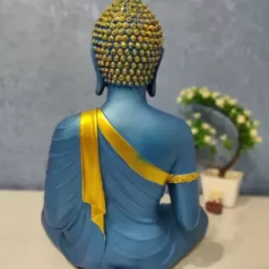 Blue Buddha Idol Statue